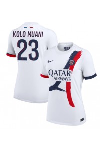 Fotbalové Dres Paris Saint-Germain Randal Kolo Muani #23 Dámské Venkovní Oblečení 2024-25 Krátký Rukáv